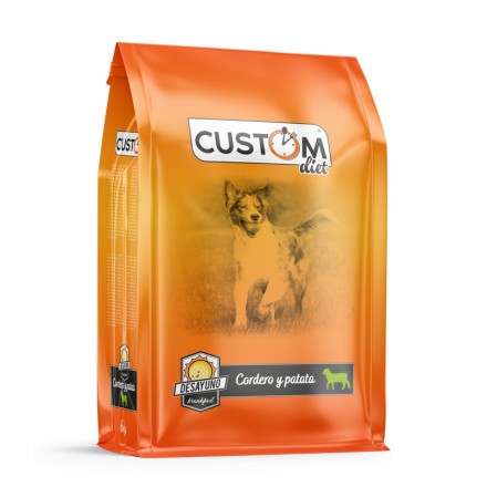 Custom Diet Cordero y patata 6 KG