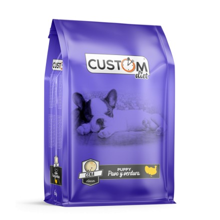 Custom Diet Puppy Pavo y verdura 6 KG