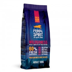 Alpha spirit Primal 60% Wilderness Dog Food