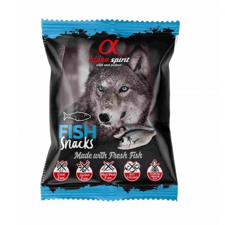 AlphaSpirit Snacks de Pescado 50g