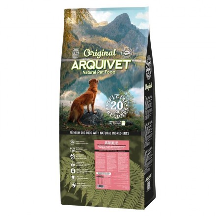 Arquivet-Original - Adult - Pienso para perros adultos - Salmón y arroz - 20 kg