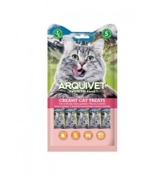 Snack para Gatos cremoso de atún y gambas (bolsa 5 sobres de 14 g)