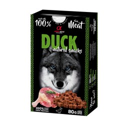 Alpha spirit NATURAL SNACK - PATO 80gr Comida y golosinas para perros