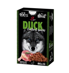 Alpha spirit NATURAL SNACK - PATO 80gr Comida y golosinas para perros