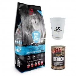 Alpha spirit alimento the only one wild fish food 12kg + Lata de 400gr + vaso medidor de Regalo