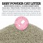 Arena para gatos - Bentonita con aroma a Talco - 10 Kg - Baby Powder Cat Litter Arquivet