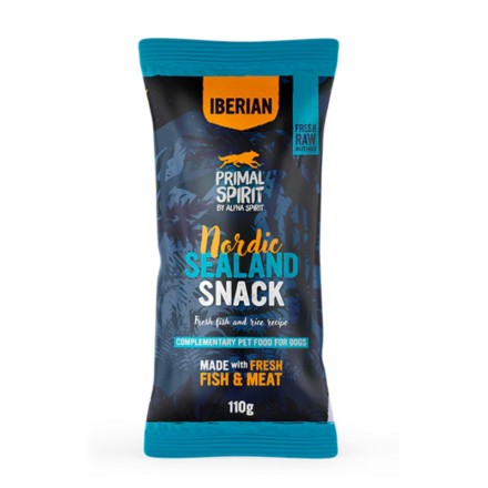 Primal Spirit Snack Nordic Sealand Para Perros 110gr