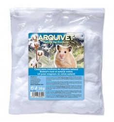 Algodón para hamsters blanco - 30 g Arquivet