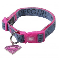 Collar para Perros Supergirl Licencia Oficial Cerdá