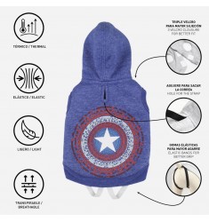 Sudadera para perros marvel Licencia Oficial Cerdá