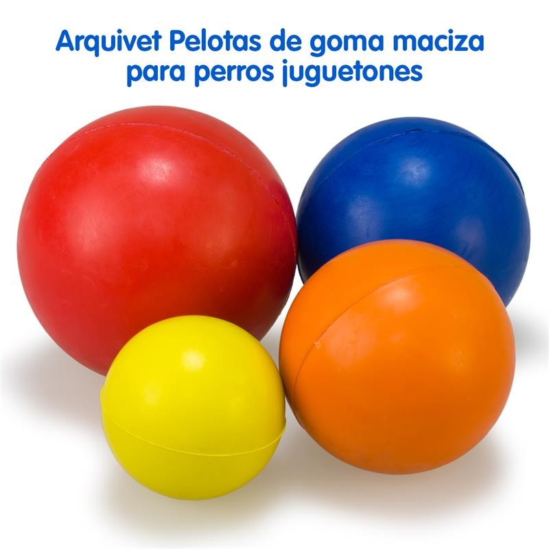 Pelota de vinilo con púas para perros