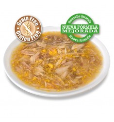 Comida húmeda para gatos Atún Blanco y queso en salsa - 80 g